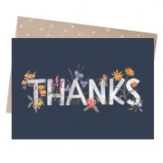 Greeting Card | Thanks Native Flowers